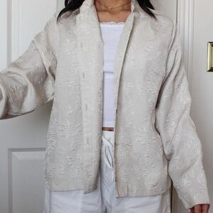 Elegant Cream Women's Jacket